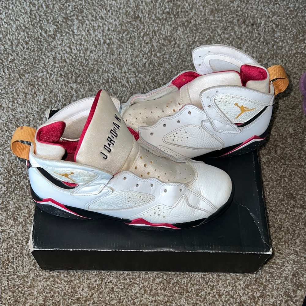 Jordan Kids Sneakers White and Red